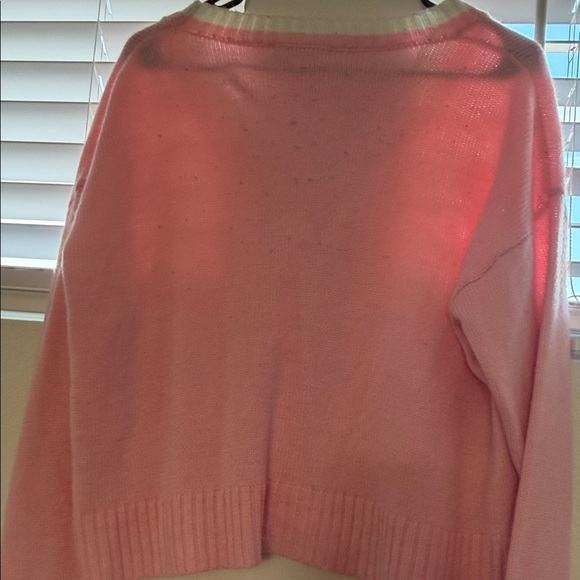 ROMWE Pink Cardigan with Bunny Detail - Picture 7 of 8